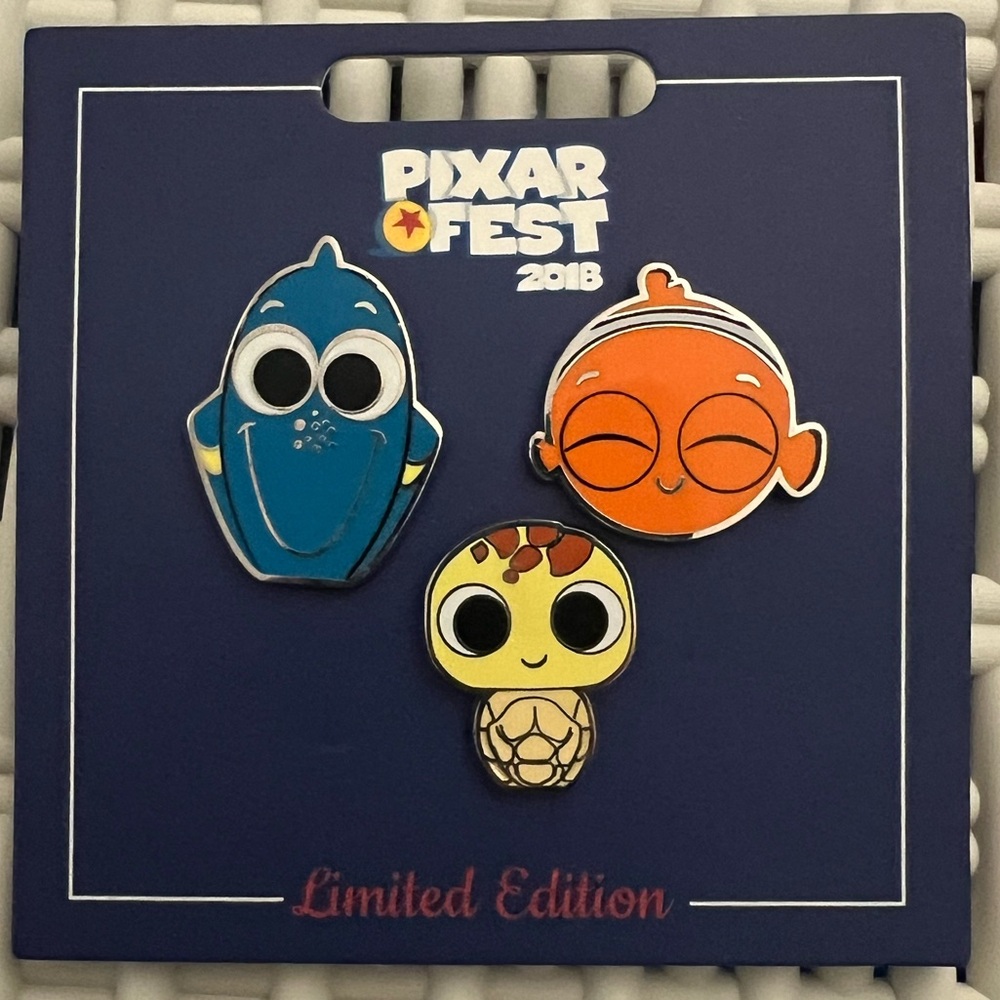Pixarfest 2018 limited edition pins